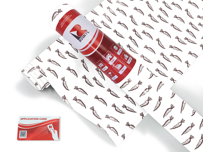 lunar white vegetable Craft Vinyl Roll
