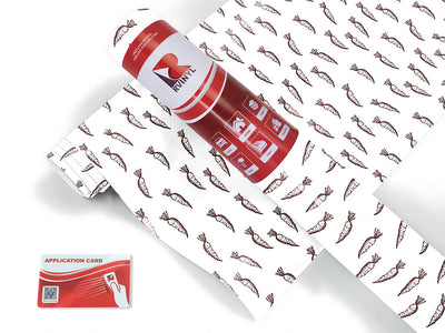 lunar white vegetable Craft Vinyl Roll