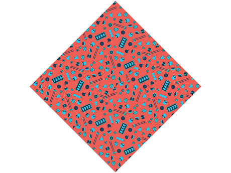 Lunch Menu Food Vinyl Wrap Pattern