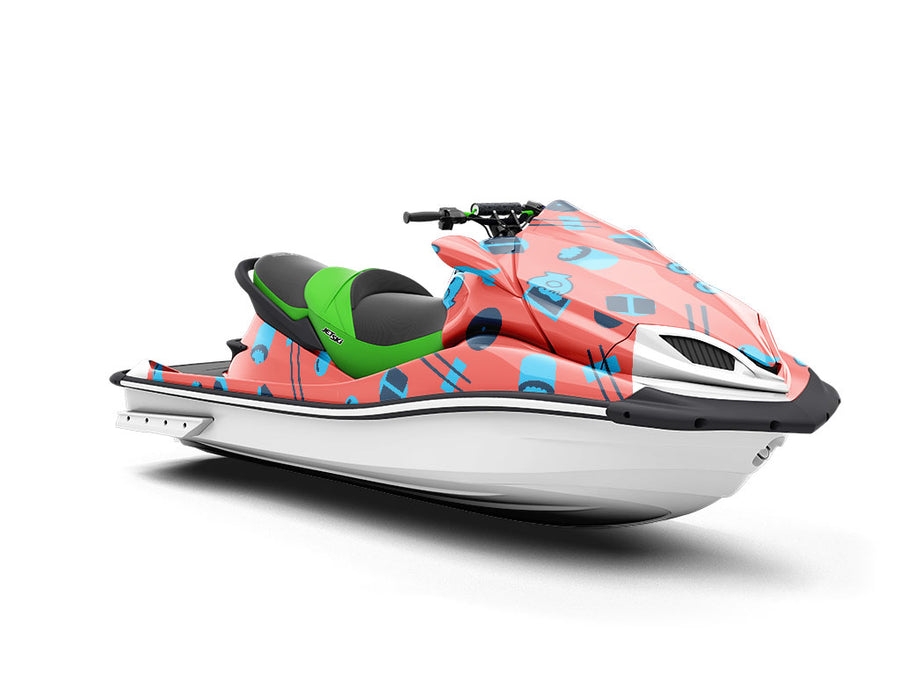 Lunch Menu Food Jet Ski Vinyl Customized Wrap
