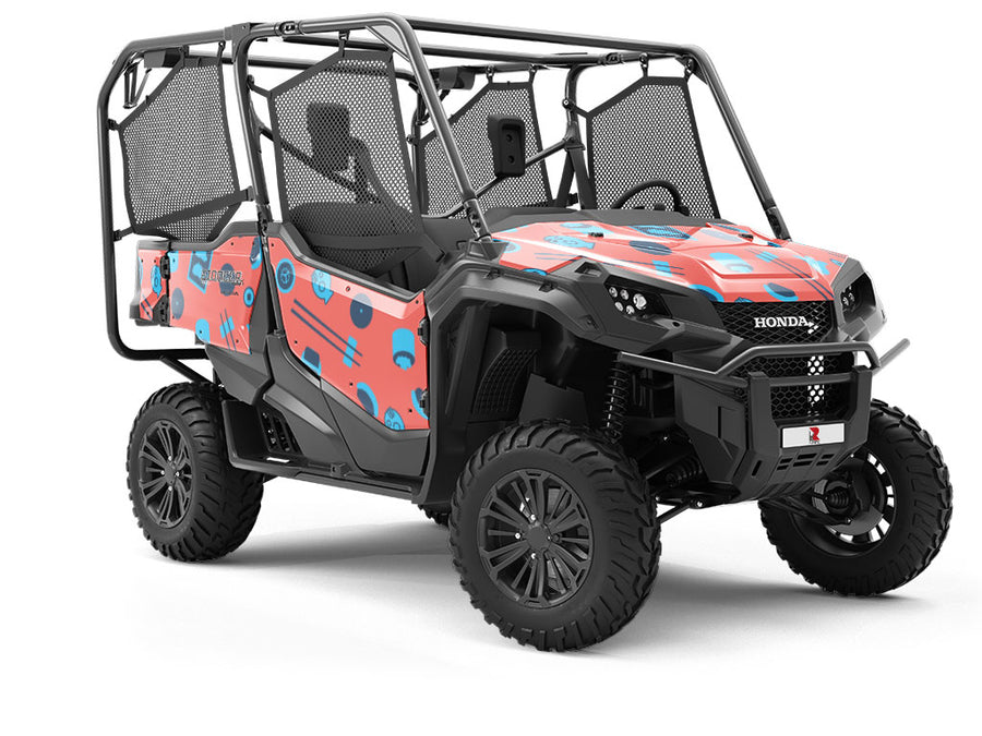 Lunch Menu Food Utility Vehicle Vinyl Wrap