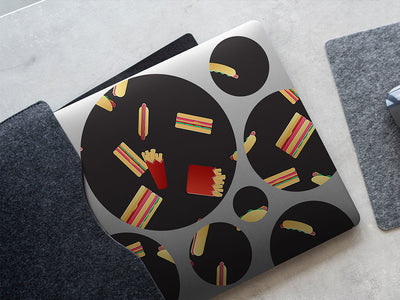 lunch menu  DIY Laptop Stickers