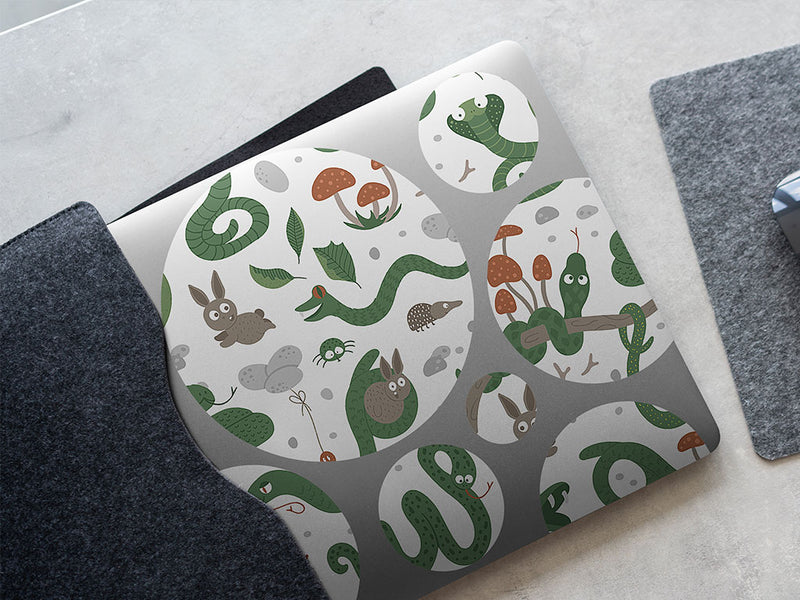 lunch time animal DIY Laptop Stickers