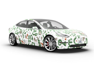 Lunch Time Reptile Vehicle Vinyl Wrap