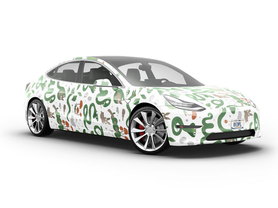 Lunch Time Reptile Vehicle Vinyl Wrap