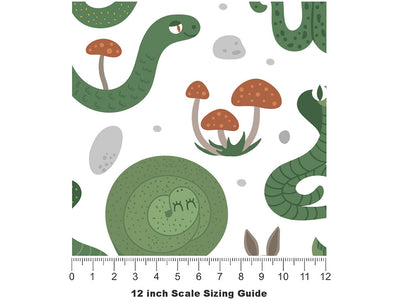 Lunch Time Reptile Vinyl Film Pattern Size 12 inch Scale~Rwraps Lunch Time Reptile Sizing Chart~2