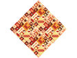 Lunchtime Menu Mosaic Vinyl Wrap Pattern