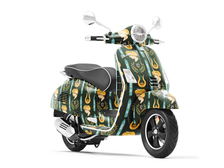 Lyre Lyre Greco Roman Vespa Scooter Wrap Film