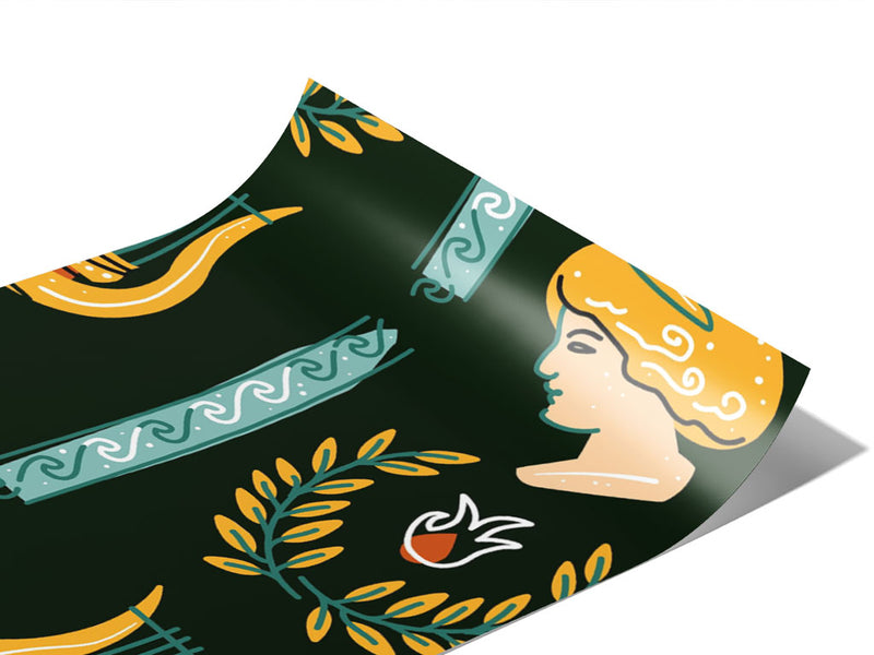 Lyre Lyre Greco Roman Vinyl Wraps~Rwraps Series 914 Digitally Printed Vinyl Wrap~0