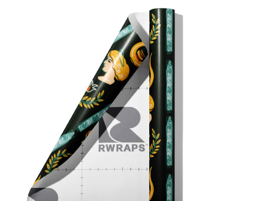 Lyre Lyre Greco Roman Wrap Film Sheets~Rwraps Series 914 Lyre Lyre Greco Roman Scrolled Sheet~3