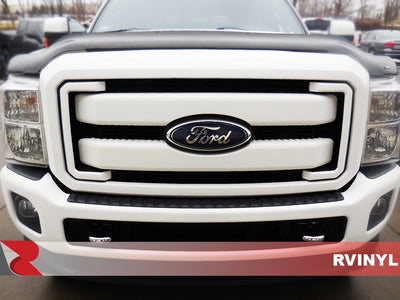 3M 2080 Series Matte White Grille Wrap