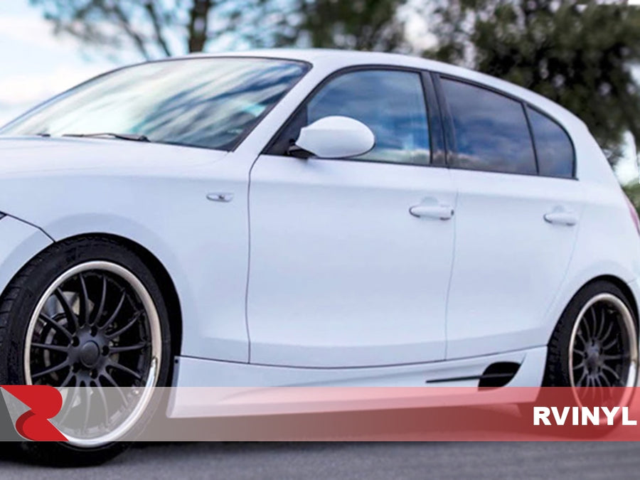 3M 2080 Series Matte White Driver Side Wrap