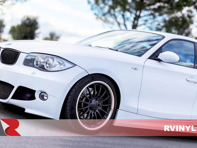 3M 2080 Series Matte White Driver Side Close up Wrap