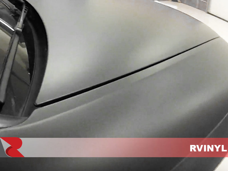 3M 2080 Series Matte Black Side Close up Wrap