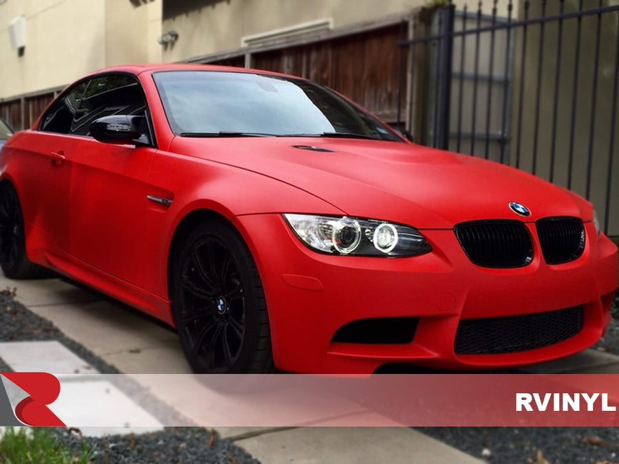 3M 2080 Series Matte Red Side Overview Wrap