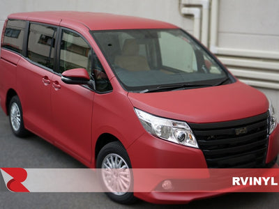 3M 2080 Series Matte Red Metallic Installed Wrap