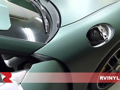 3M 2080 Series Matte Pine Green Metallic Wing Mirror Wrap