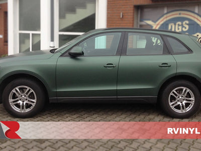 3M 2080 Series Matte Pine Green Metallic Driver Side View