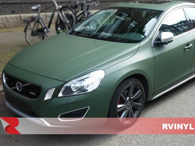 3M 2080 Series Matte Pine Green Metallic Hood Wrap