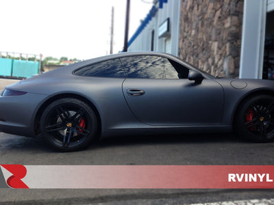 3M 2080 Series Matte Deep Black Passenger Side DIY Wrap