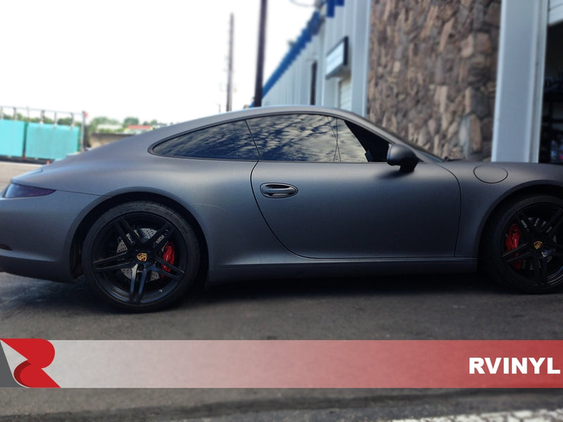 3M 2080 Series Matte Deep Black Passenger Side DIY Wrap