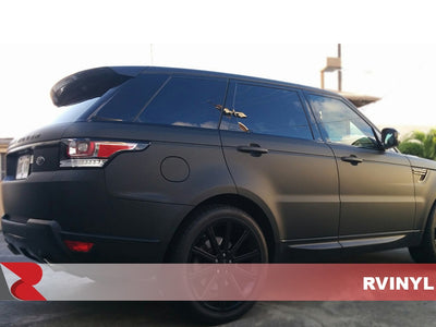 3M 2080 Series Matte Deep Black Rear Passenger Side DIY Wrap