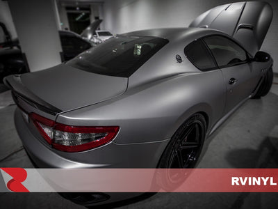3M™ 2080 Matte Gray Aluminum Vinyl Wrap | M230