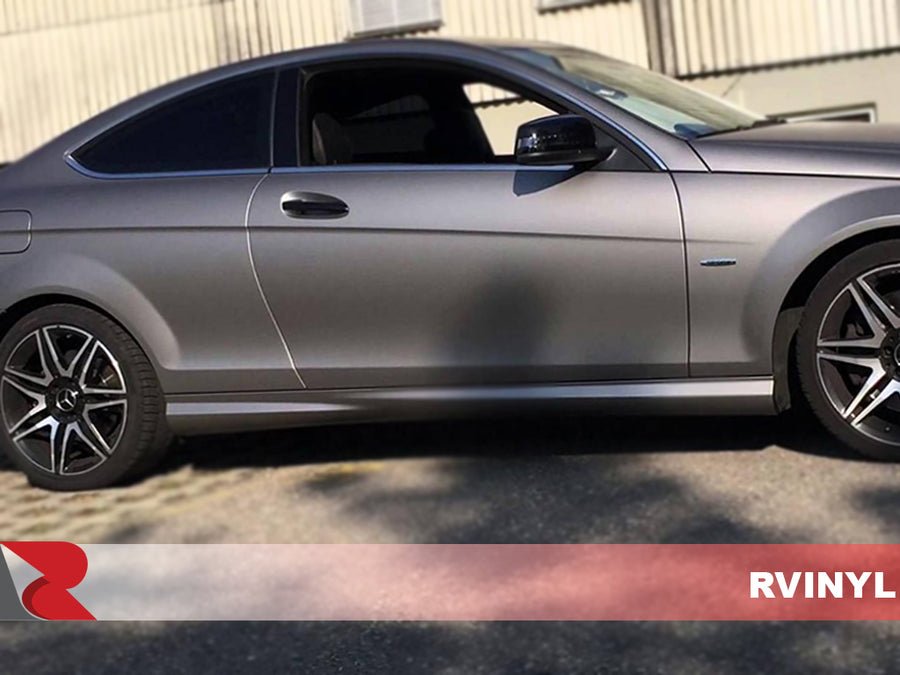 3M™ 2080 Matte Gray Aluminum Vinyl Wrap | M230