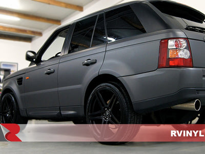 3M 2080 Series Matte Dark Gray Rear Custom Wrap