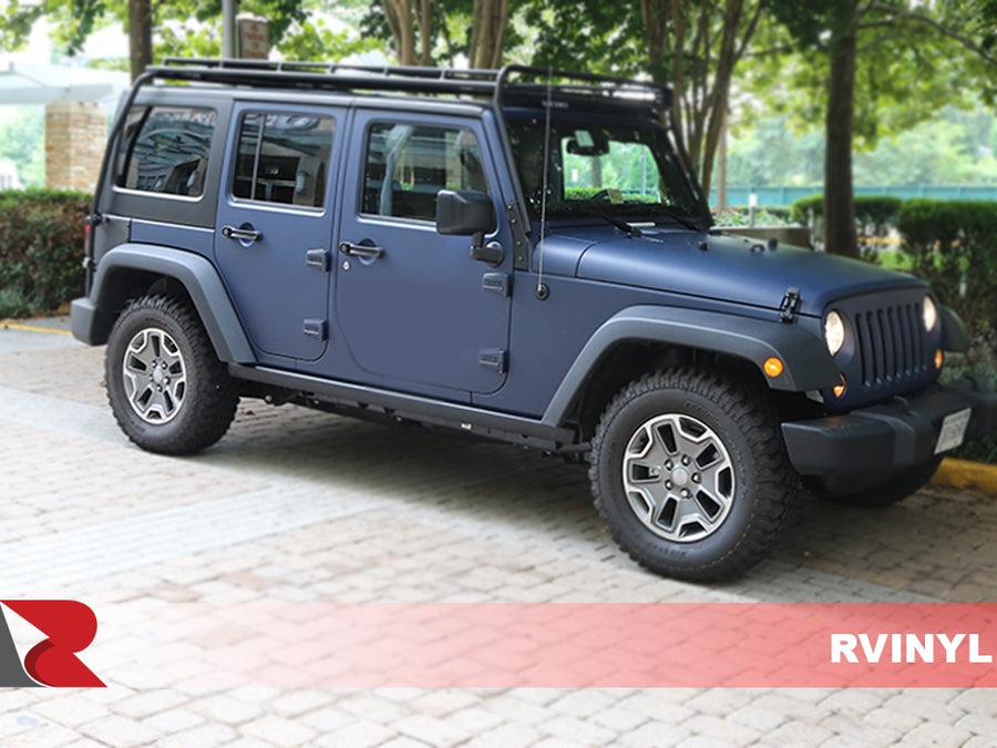 3M 2080 Series Matte Indigo Jeep Wrap