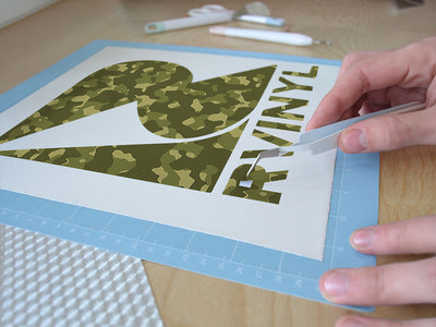m84 tank camouflage Easy Weed Craft Vinyl