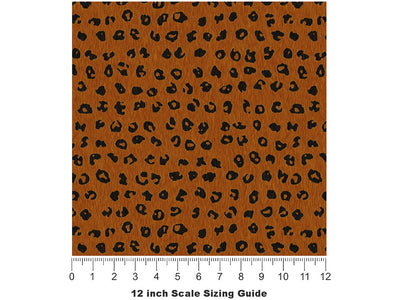 Maasai Cheetah Vinyl Film Pattern Size 12 inch Scale~Rwraps Maasai Cheetah Sizing Chart~3