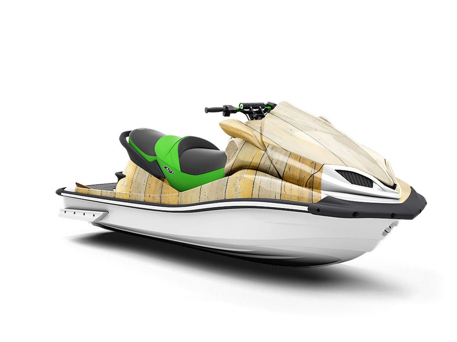 Macaroon  Wood Plank Jet Ski Vinyl Customized Wrap