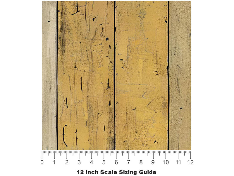 Macaroon  Wood Plank Vinyl Film Pattern Size 12 inch Scale~Rwraps Macaroon  Wood Plank Sizing Chart~3