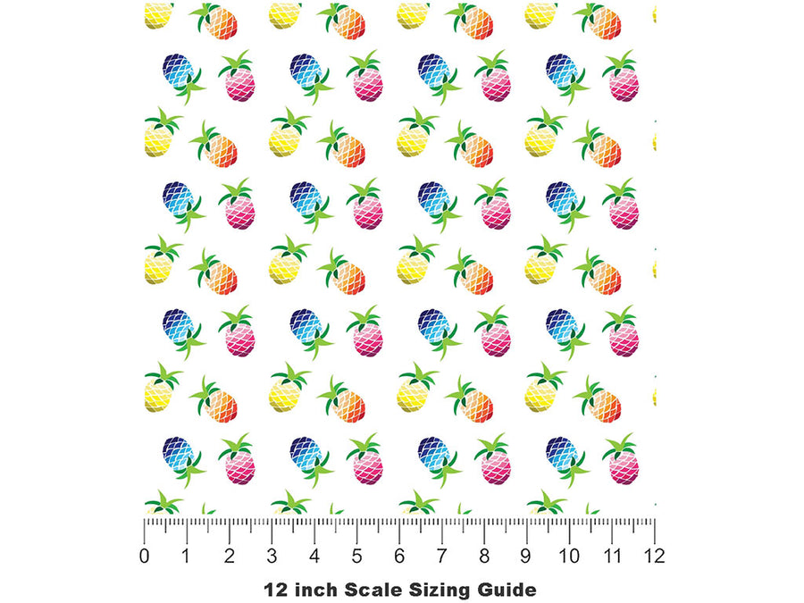 MacGregors Satisfaction Fruit Vinyl Film Pattern Size 12 inch Scale~Rwraps MacGregors Satisfaction Fruit Sizing Chart~2