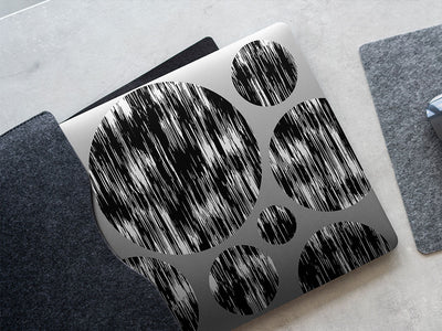 mad blur abstract geometric DIY Laptop Stickers