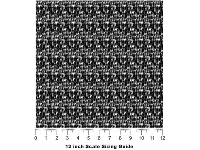 Mad Blur Abstract Vinyl Film Pattern Size 12 inch Scale~Rwraps Mad Blur Abstract Sizing Chart~2