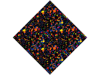 Mad World Paint Splatter Vinyl Wrap Pattern