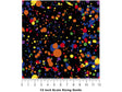 Mad World Paint Splatter Vinyl Film Pattern Size 12 inch Scale~Rwraps Mad World Paint Splatter Sizing Chart~2