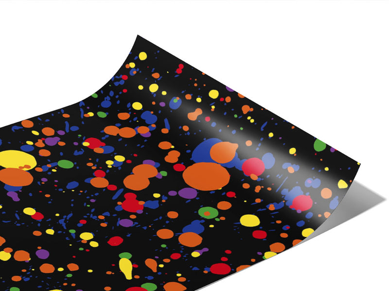 Mad World Paint Splatter Vinyl Wraps~Rwraps Series 914 Digitally Printed Vinyl Wrap~0