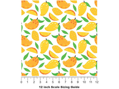 Madam Francis Fruit Vinyl Film Pattern Size 12 inch Scale~Rwraps Madam Francis Fruit Sizing Chart~2