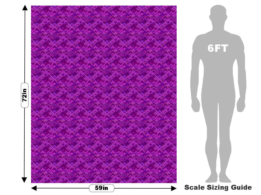 Madame de Pompadour Mosaic Vehicle Wrap Scale~Rwraps Series 914 Madame de Pompadour Mosaic Measurements~1