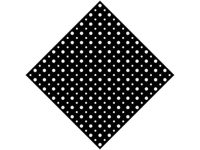 Maddening Monochrome Polka Dot Vinyl Wrap Pattern