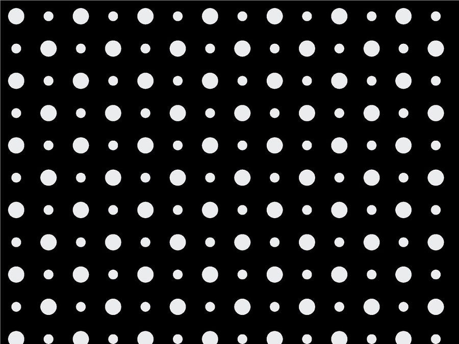 Maddening Monochrome Polka Dot Vinyl Wrap Pattern~Rwraps Series 914 Digitally Printed Vinyl Wrap~0