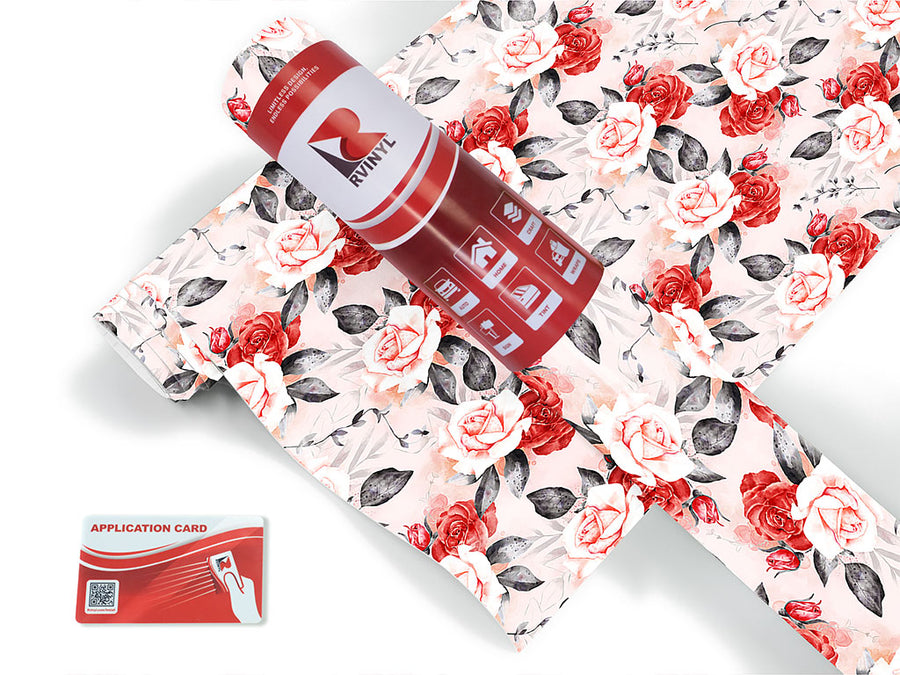 madonna rose floral Craft Vinyl Roll