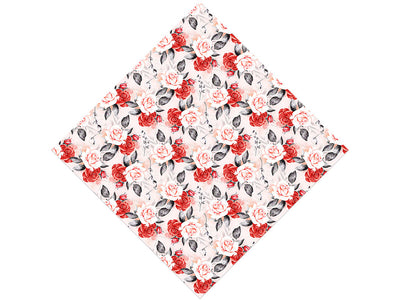 Madonna Rose Floral Vinyl Wrap Pattern