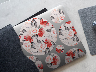 madonna rose floral DIY Laptop Stickers