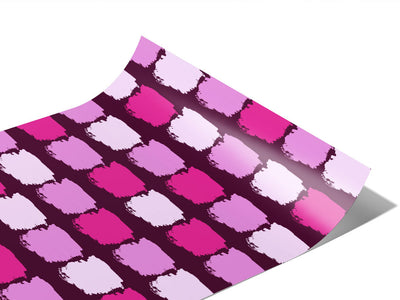 Magenta  Brick Vinyl Wraps~Rwraps Series 914 Digitally Printed Vinyl Wrap~1