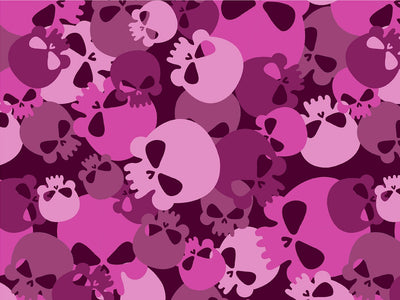 Magenta Calvaria Halloween Vinyl Wrap Pattern~Rwraps Series 914 Digitally Printed Vinyl Wrap~0