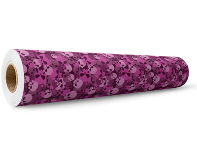 Magenta Calvaria Halloween Wrap Film Wholesale Roll~Rwraps Series 914 Digitally Printed Vinyl Roll~5